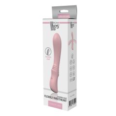   Vibes of Love Sweetheart - Akkubetriebener, flexibler G-Punkt Vibrator (Pink)