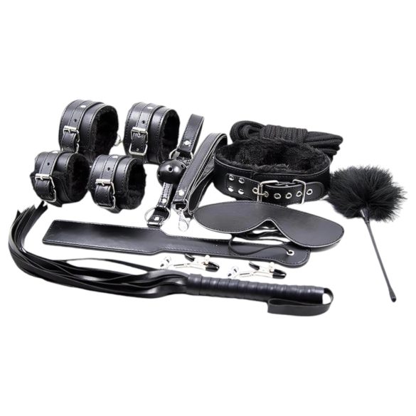 Blaze Ultimate - Bondage-Set - 10-teilig (Schwarz)