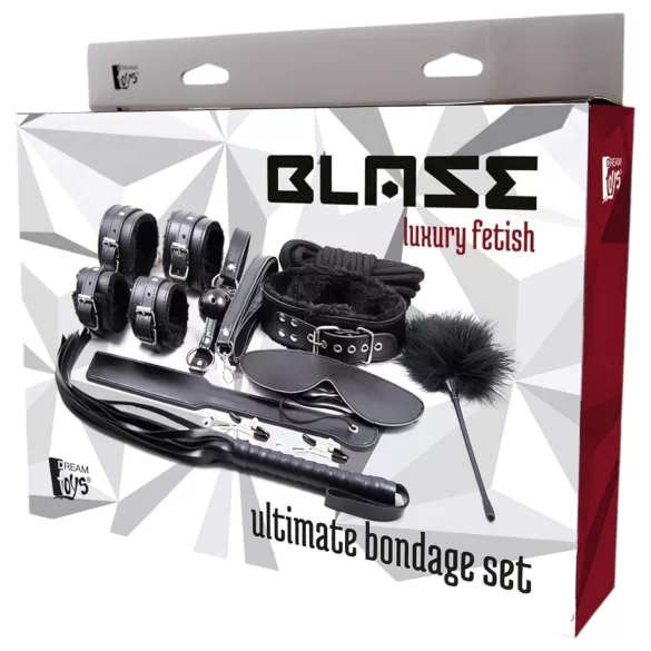 Blaze Ultimate - Fesselset - 10-teilig (schwarz)