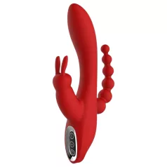   Red Revolution Hera - Akku, wasserfester 3-fach Vibrator (Rot)