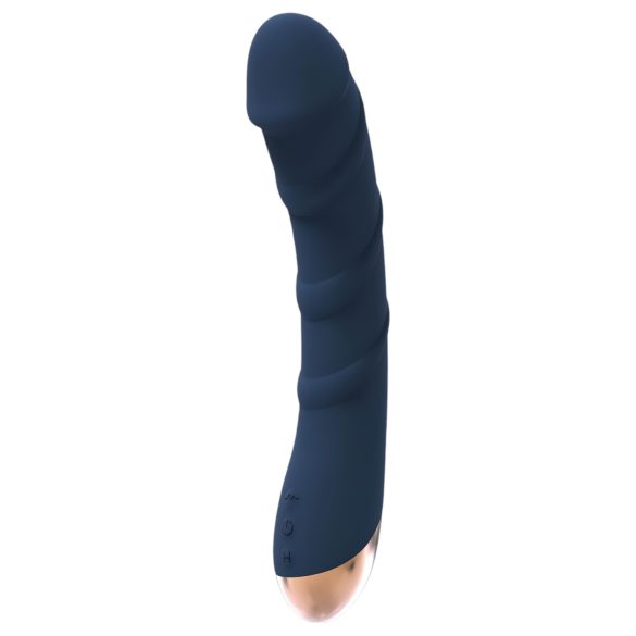 Goddess Atlas - Akku-G-Punkt-Vibrator, wasserdicht & beheizbar (Blau)