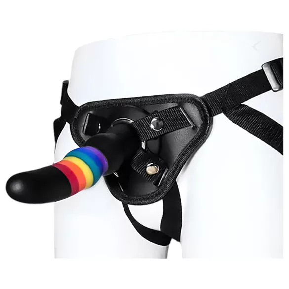 Colorful Love - bunte Strap-On Dildo