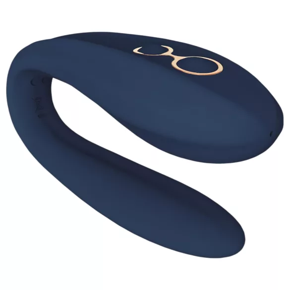 Göttin Ares - flexibler Paarvibrator (blau)
