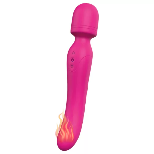 Vibes of Love Wand - Akku-Heiz-Massagestab (Pink)