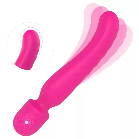 Vibes of Love Wand - Akku-Heiz-Massagestab (Pink)