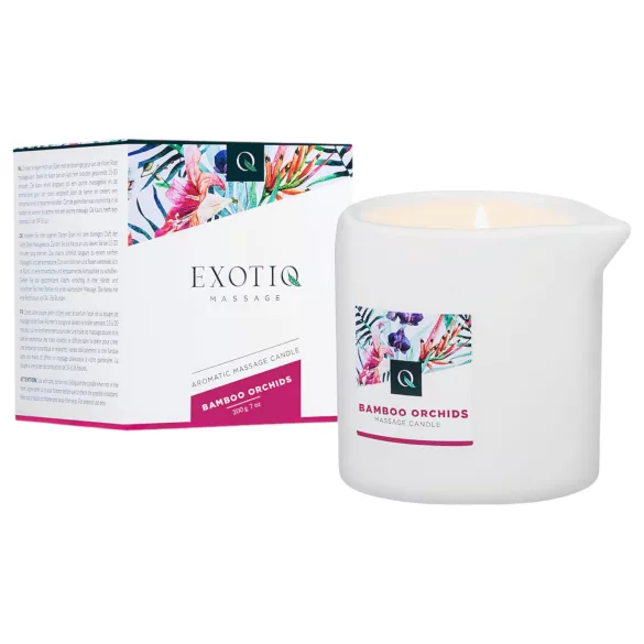 Exotiq Bamboo Orchids - Massagekerze (200g)