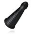 BUTTR Devil Dog - Schwarzer Saugnapf-Dildo