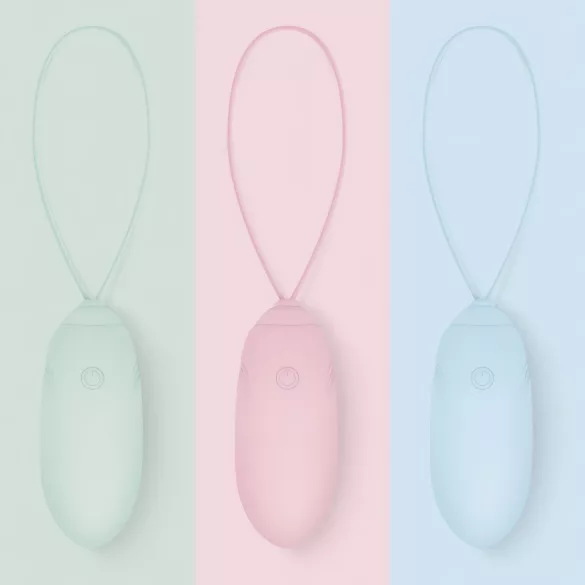 LUV EGG - tragbares, akkubetriebenes, funkferngesteuertes Vibro-Ei (grün)