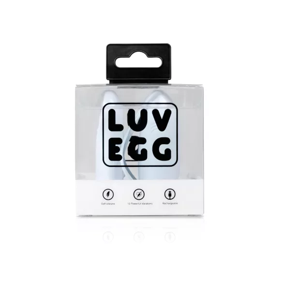 LUV EGG - Akku, Funk-Vibrationsei (blau)