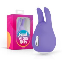   Good Vibes Tedy - Wiederaufladbarer Bunny-Klitoral-Vibrator (lila)