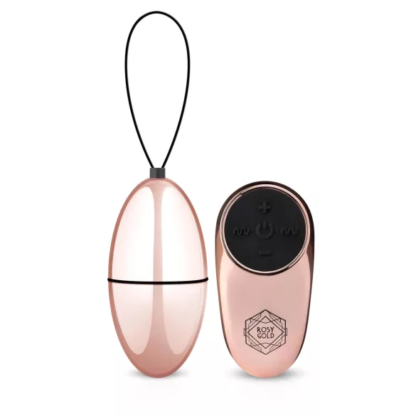 Rosy Gold Ei - wasserdicht, vibrierendes Ei (Roségold)