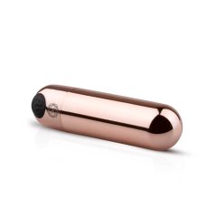   Rosy Gold Bullet - wiederaufladbarer Mini-Stabvibrator (Roségold)