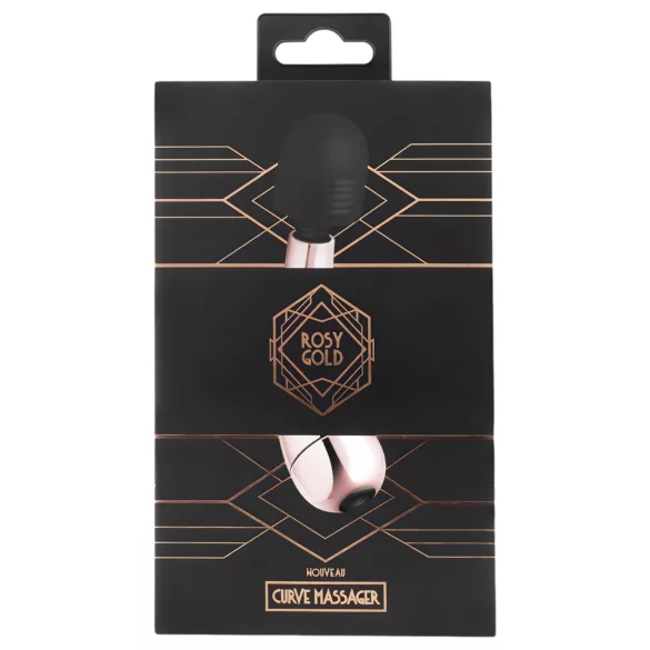 Rosy Gold Wand Mini Curve - Massage-Vibrator (Roségold)