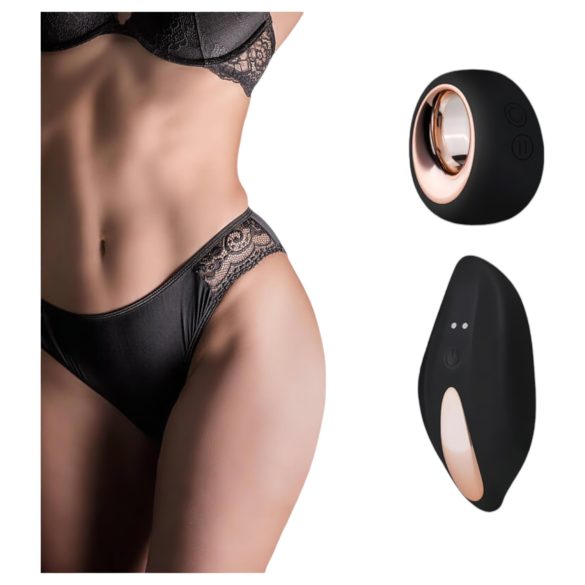 Pantyrebel - Akku-Radio-Vibrationsslip - Schwarz (S-L)
