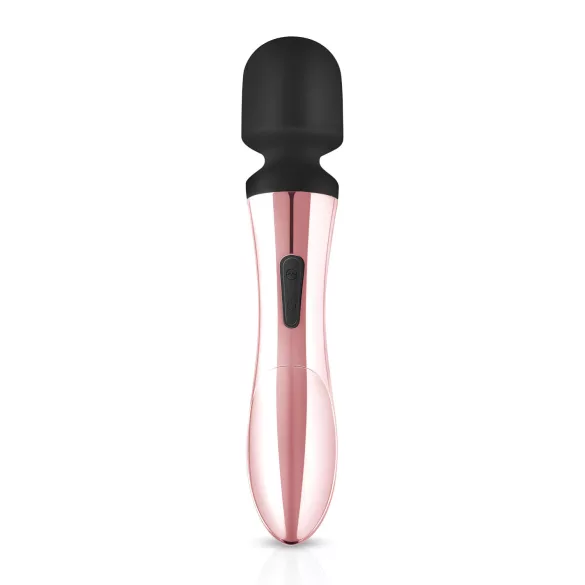 Rosy Gold Wand Curve - Akku Massagestab-Vibrator (Roségold)