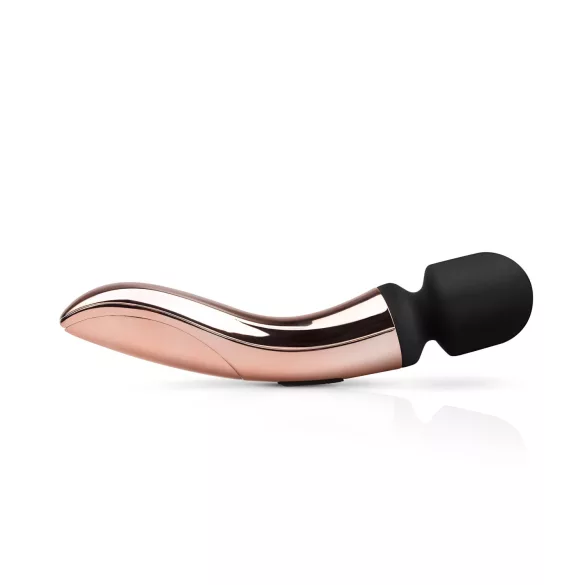 Rosy Gold Wand Curve - Akku Massagestab-Vibrator (Roségold)
