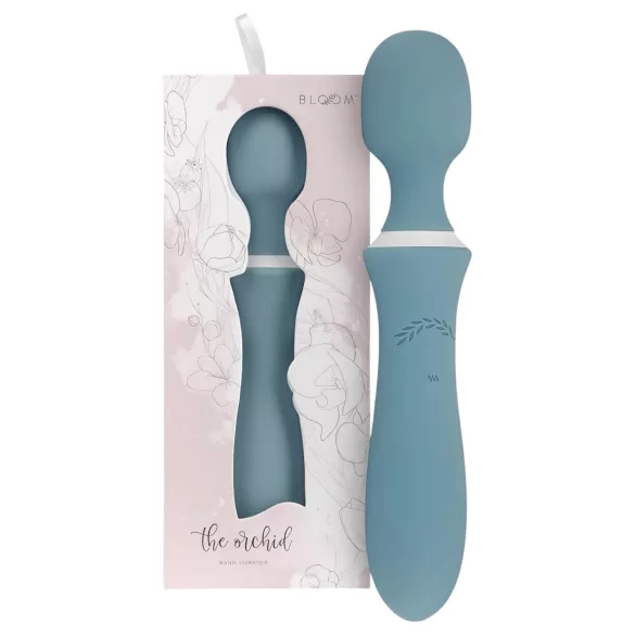 Bloom Orchid Wand - Wiederaufladbarer Massagevibrator (türkis)