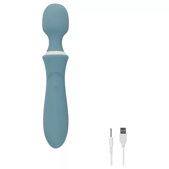 Bloom Orchid Wand - Wiederaufladbarer Massagevibrator (türkis)