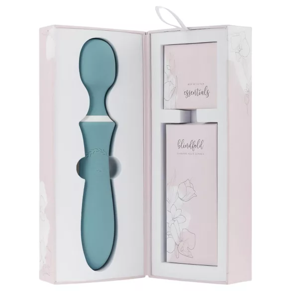Bloom Orchid Wand - Wiederaufladbarer Massagevibrator (türkis)