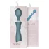 Bloom Orchid Wand - Wiederaufladbarer Massagevibrator (türkis)