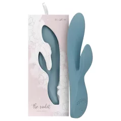   Bloom Violet Rabbit - G-Punkt Vibrator mit Klitoralarm (türkis)