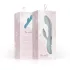 Bloom Violet Rabbit - G-Punkt Vibrator mit Klitoralarm (türkis)