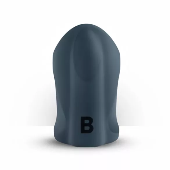 Boners - Wiederaufladbarer vibrierender offener Masturbator (grau)