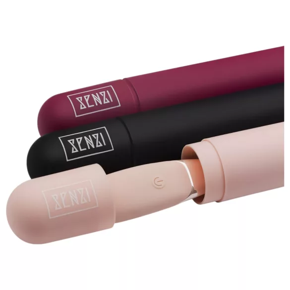 Senzi - Akku, wasserdichter Klitoris Vibrator (Schwarz)