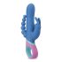 PMV20 Vice Double - Rotierender, dreizackiger Vibrator (Blau)