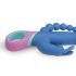 PMV20 Vice Double - Rotierender, dreizackiger Vibrator (Blau)