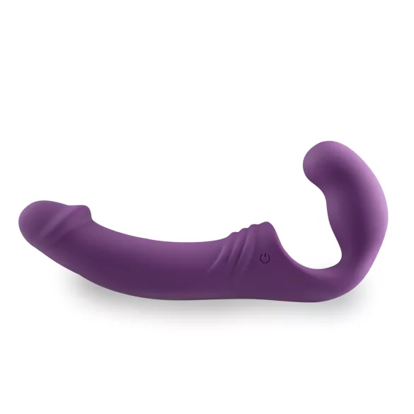 Easytoys - Akkubetriebener, kabelloser Strap-On-Vibrator (Lila)