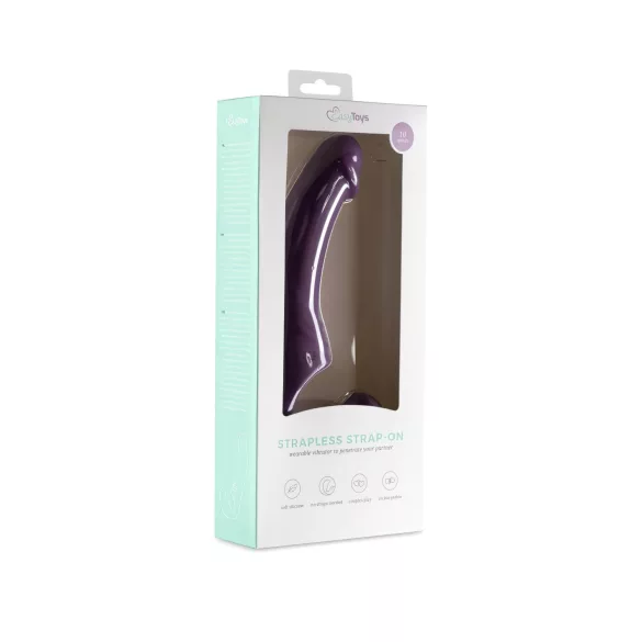 Easytoys - Akkubetriebener, kabelloser Strap-On-Vibrator (Lila)