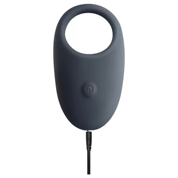 Boners - Wiederaufladbarer wasserdichter vibrierender Penisring (grau)