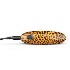   Panthra Asha - Akkubetriebener Lippenstift-Vibrator (Leoparden-Schwarz)