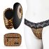 Panthra Tania - vibrierender Slip (Leoparden-schwarz)