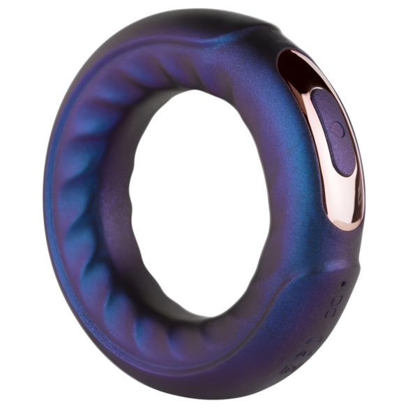 Hueman Saturn - Wiederaufladbarer, wasserdichter Vibrations-Penisring (Lila)