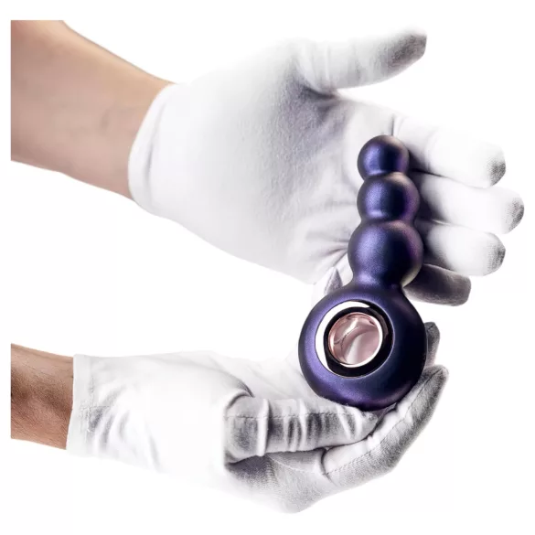 Hueman Outer Space - Wiederaufladbarer Perlen-Analdildo (Lila)