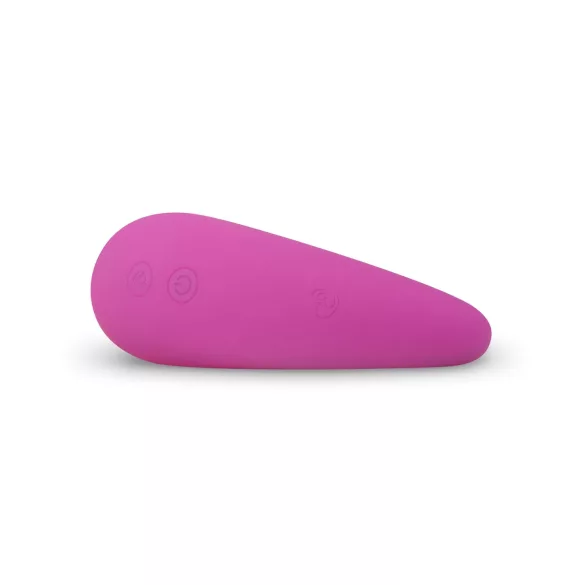 EasyToys Taptastic Vibe - wiederaufladbarer, wasserdichter Klitoris-Vibrator (pink)