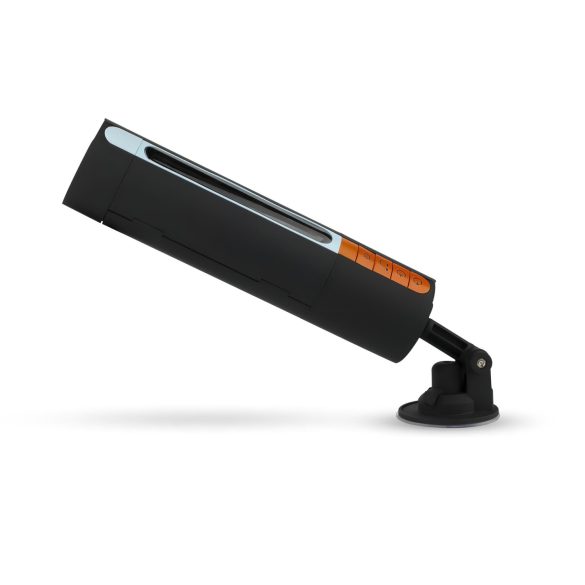 CRUIZR CP03 - Wiederaufladbarer Saug- und Vibrations-Masturbator (schwarz)