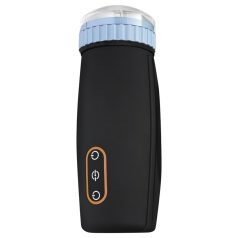 CRUIZR CM05 - Akku Stoß-Saug-Masturbator (Schwarz-Blau)