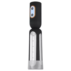   CRUIZR CS08 - Akku, automatische Penispumpe (schwarz-transparent)