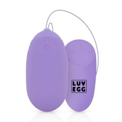   LUV EGG XL - Akkubetriebenes, kabelloses vibrierendes Ei (lila)