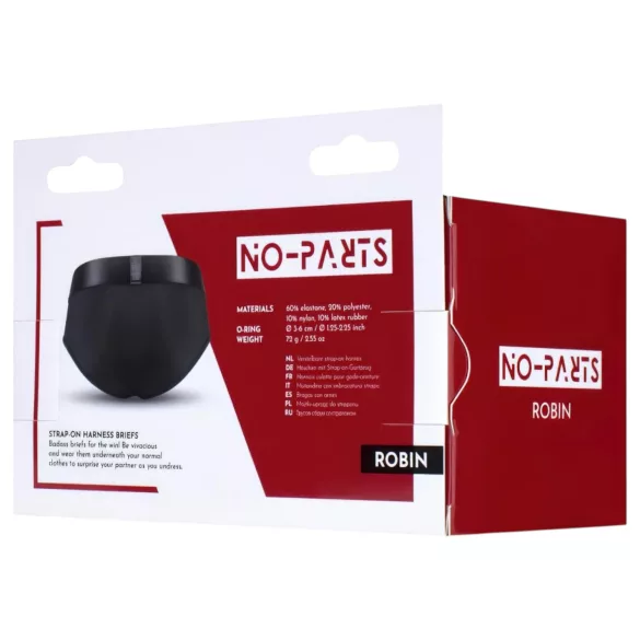 No-Parts Robin - Strap-On Slip (schwarz) - M