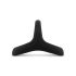 Easytoys Desire Ring - Flexibler Penis- und Hodenring (Schwarz)