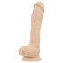 Real Fantasy Ashton - realistisch, naturfarbener Hoden-Dildo - 20,5 cm
