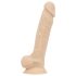 Real Fantasy Ashton - realistisch, naturfarbener Hoden-Dildo - 20,5 cm