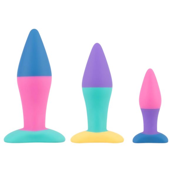 PMV20 Koda - Anales Plug-Set für Dehnung (bunt)