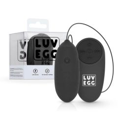   LUV EGG - Akkubetriebenes, funkgesteuertes Vibrations-Ei (Schwarz)