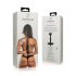 Schlafzimmer-Fantasien - BDSM Fesselset mit Halsband und Handfesseln (schwarz)
