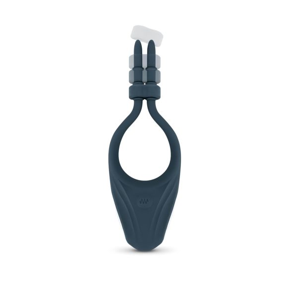 Boners - Einstellbarer Vibrationspenisring (blau)